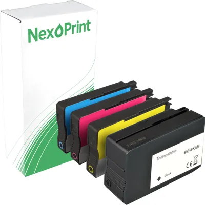 Produktbild von Druckerpatrone kompatibel zu HP 6ZC69AE 953 mehrfarbig PageWide Pro 477dw, Pro 452dw, Managed P55250dw, P57750dw