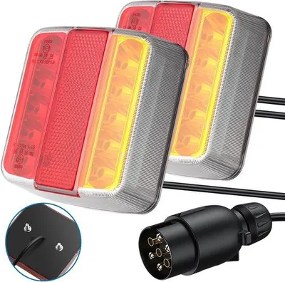 Obrázek produktu pro zadní světla s LED diodou pro karavany a přívěsy - 12V, vodotěsná