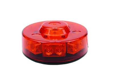 Obrázek produktu pro Výstražný LED maják, montáž na magnet, oranžový, 42W, 12-24V, 10 režimů