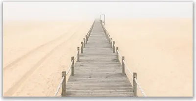 Produktbild von Tulup Leinwand-Bilder 140x70 Wandbild Canvas Kunstdruck Brücke Architektur