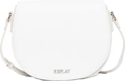 Image de REPLAY sac à épaule bandoulière Crossbody Bag Optical White blanc
