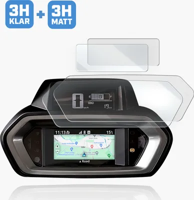 Produktbild von Tachoschutzfolie Displayschutzfolie passend für Yamaha XMAX300 2023+ 1x Matt / 1x Klar