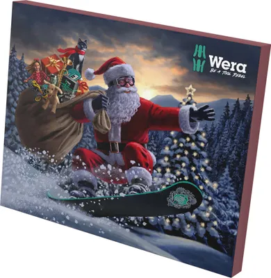 Produktbild von Wera Adventskalender 2024, 25-teilig