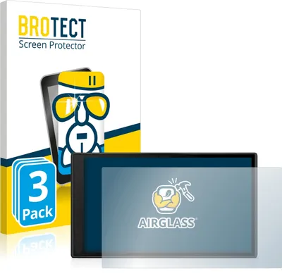 Produktbild von 3x BROTECT Schutzglas für Garmin DriveSmart 66 Schutzfolie Panzer Folie Glas Display Schutz klar