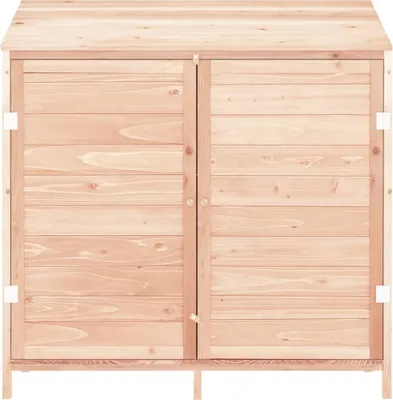 Produktbild von "Winterschlussverkauf "Gartenschrank/Gerätehaus Moderner design - Geräteschuppen - Garagenzelt 102x52x112 cm Massivholz Tanne NeuMöbel 6305066