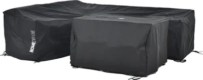 Image de HOME DELUXE - Housse CAPE BAHIA - Couleur : noir I Housse, housse de protection, housse de protection