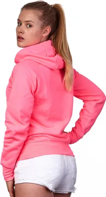 Produktbild von Mivaro Damen Kapuzenpullover mit Kängurutasche und Reißverschlusstäschchen weich innen gefüttert aus Baumwolle Regular Fit Hoodie für Freizeit Arbeit und Alltag in vielen Farben