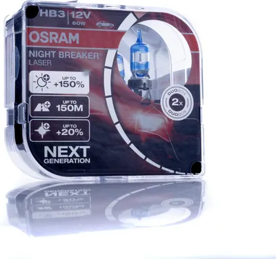 Zdjęcie produktu dla Osram Night Breaker Laser, 73 W, 12 V, HB3, Halogen, 2 szt.