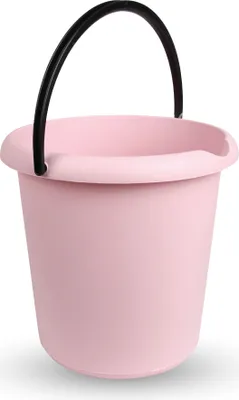 Produktbild von Eimer - Rosa 1 Stück Haushaltseimer, 5 Liter, in vers. Farben, Putzeimer aus Stabilem Kunststoff, lebensmittelecht, BPA-frei, EU