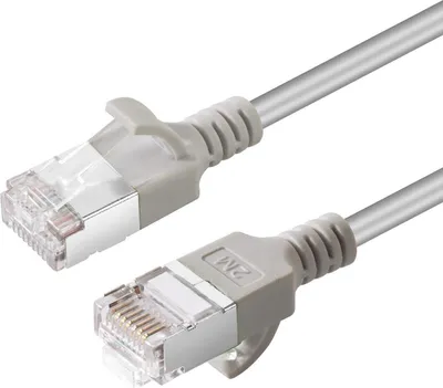 Immagine prodotto di Microconnect V-FTP6A10-SLIM Netzwerkkabel Grau 10 m Cat6a U/FTP (STP) (V-FTP6A10-SLIM)