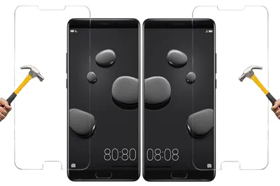 Produktbild von ino 2x Schutzglas kompatibel mit Huawei Mate 10 Panzer Panzerglas Displayschutzglas   Schutz Glas