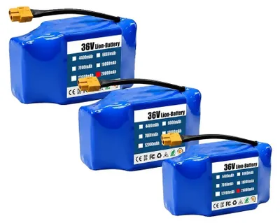 Obrázok produktu pre Li-ion batéria, kapacita 20 000 mAh,  CE, 36 V, 20 000 mAh – 3 kusy