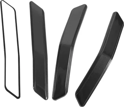 Immagine prodotto di 4 pezzi Protezione antigraffio per porte auto Rivestimento protettivo Sostituzione per Tesla Mode Y 2021-2023 Grigio