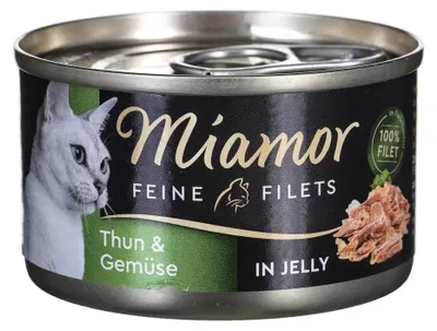Zdjęcie produktu dla Miamor 4000158740472, Senior, Każda rasa, Tuńczyk, Warzywo, 100 g