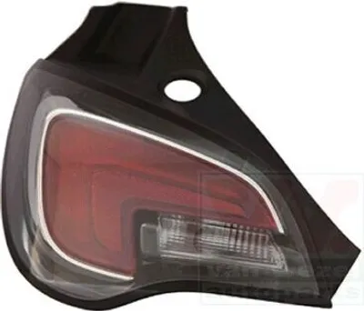 Image de VAN WEZEL Feu arrière avec support de lampe gauche (3703921) pour Opel Adam |