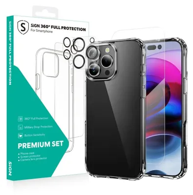 Produktbild von SiGN 360 Komplettschutzpaket für iPhone 16 Pro Max