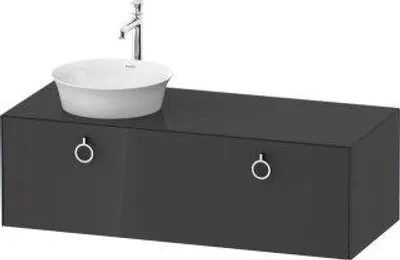Produktbild von DURAVIT WT4982LH1H10010 WTU wandh.White Tulip,1 Aus.,m.Griff