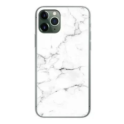Produktbild von MuchoWow® Handyhülle Schutzhülle Hülle für iPhone 11 Pro Marmor - Weiß - Grau - Luxus - Marmoroptik - Strukturiert Silikon Softcase Handy Hülle - Handy