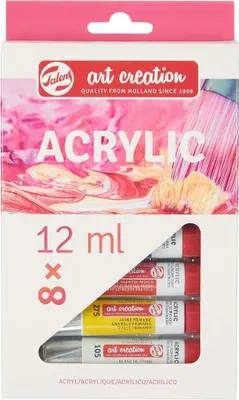 Zdjęcie produktu dla Talens 9021708M, Wielo, Farba akrylowa, Płynny, 12 ml, 8 szt.