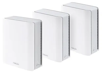 Produktbild von ASUS ZenWiFi BT10 (W-3-PK), Weiß, Intern, Mesh-System, Leistung, 278,709 m², Tri-Band (2,4 GHz/5 GHz/6 GHz)