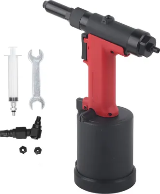 Produktbild von Pneumatische Nietpistole mit Selbstansaugung, industriell, hydraulisch, Nietwerkzeug, Kapazität 4,0šC6,4 mm, KV-4000L