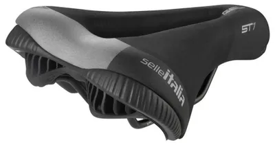 Produktbild von Selle Italia St 1 Superflow L Sattel Schwarz 166 mm Schwarz 166 mm