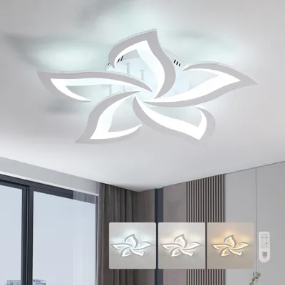 LED-Deckenleuchte dimmbar 40W 4700LM 60cm Fernbedienung/App