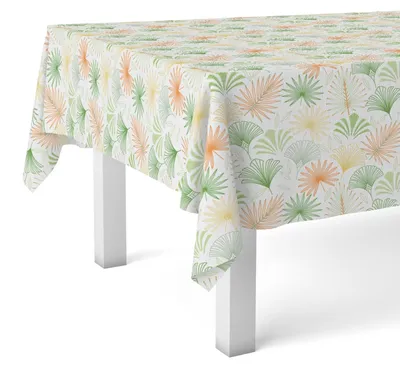 Tischdecke Palmgreen 180x140 cm rechteckig wasserabweisend