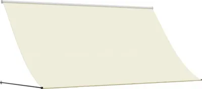 Produktbild von vidaXL Markise Einziehbar Creme 300x150 cm Stoff und Stahl