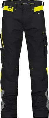 Produktbild von DASSY Arbeitshose CANTON Gr. 56  schwarz/gelb  STANDARD