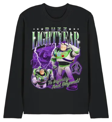 Produktbild von Toy Story - T-Shirt für Herren/Damen Uni, Langärmlig TV33288 (XL) (Schwarz)