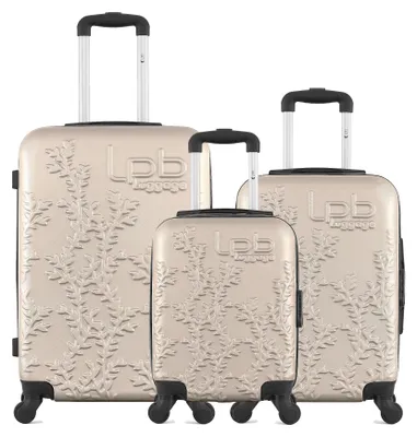Produktbild von LPB LUGGAGE – 3er-Set – Wochenendkoffer, Handgepäckkoffer und Handgepäckkoffer XXS NAIS