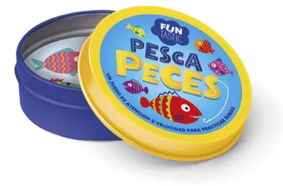 Imagen del producto de Clever Games IMA974266, set "Fische LATA", juegos de mesa, coloridos