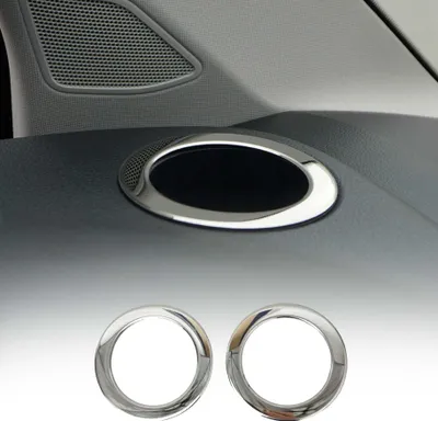 Image de Cadre porte-gobelet pour VW T6 T6.1 Transporter tout 2015-2024 acier inox chromé