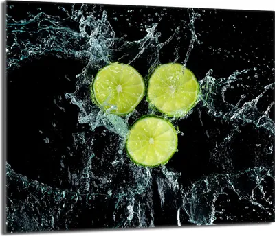 Produktbild von Glas-Herdplattenschutz 60x52 Zitrone