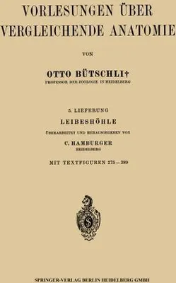 Produktbild von Vorlesungen über Vergleichende Anatomie