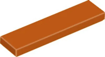 Produktbild von 50 Stück LEGO, Teil Nr. 2431, Dunkelorange (Dark Orange)