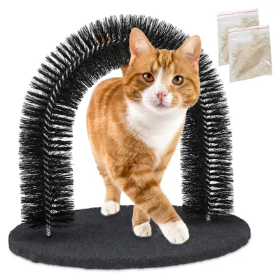 Produktbild von Massagebürste für Katzen mit Catnip