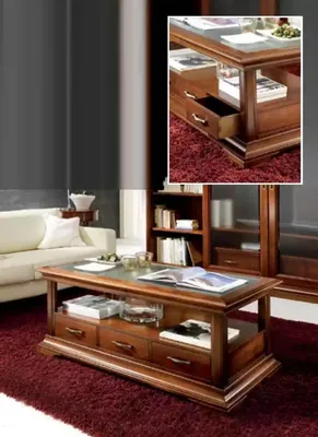 Image de Noble designer Table basse classique Table d'appoint Tables de salon
