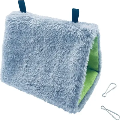 Productafbeelding van Pluche vogelnest, hangmat, kooi, nest voor kleine dieren, 17x11x13 cm