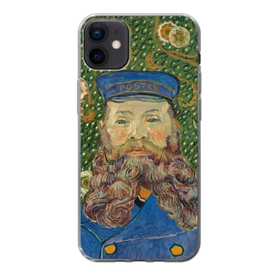 Produktbild von MuchoWow® Handyhülle Schutzhülle Hülle für iPhone 12 mini Porträt des Postboten Joseph Roulin - Vincent van Gogh Silikon Softcase Handy Hülle - Bild