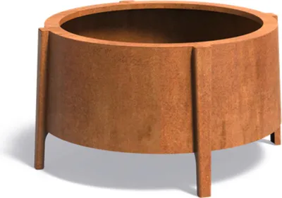 Produktbild von Adezz Botan Pflanzschale aus Corten-Stahl Pflanzgefäß Pflanzkübel Blumentopf