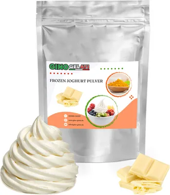 Produktbild von Weiße Schokolade Frozen Joghurt Pulver 1 kg