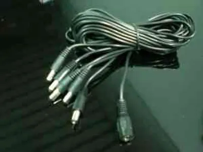 Produktbild von 816 Verteiler Kabel für Netzteil 1 x Kupplung - 5 x Stecker