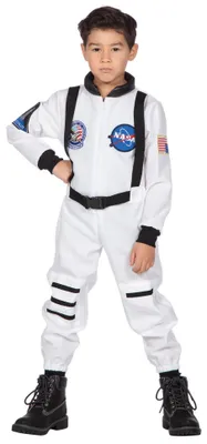 Produktbild von NASA Astronaut Kinder Overall - Fasching Karneval Kindergröße: 128