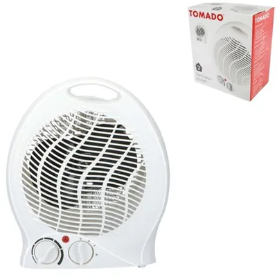 Obrázok produktu pre Tomado ventilátorový ohrievač biely 2000w