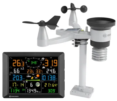 Produktbild von Bresser Terral Profi WLAN Wetterstation Funk mit 7 in 1 Außensensor