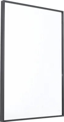 Image de Miroir Fragix York - Noir - Cadre métallique - 60 x 40