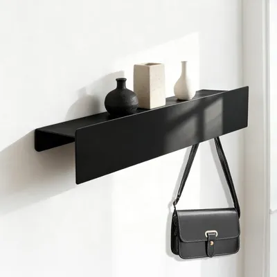 Produktbild von Omgoods – Schlüsselhalter mit Ablage und Haken für die Wandmontage