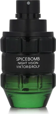 Produktbild von Viktor&Rolf Spicebomb Night Vision, Männer, 50 ml, Nicht nachfüllbare Flasche, Bergamotte, Kardamom, Grapefruit, Mandarine, Geranium, Lavendel, Rosmarin, Salbei, Mandel, Zedernholz, Moschus, Patschuli, Tonka-Bohne